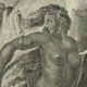 Bernard Picart print (1731) of Perseus and Andromeda by Abraham van Diepenbeeck (1655)